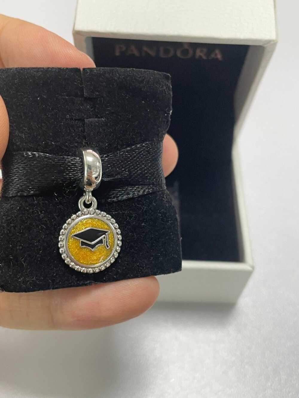 Pandora Graduation Cap Dangle Charm